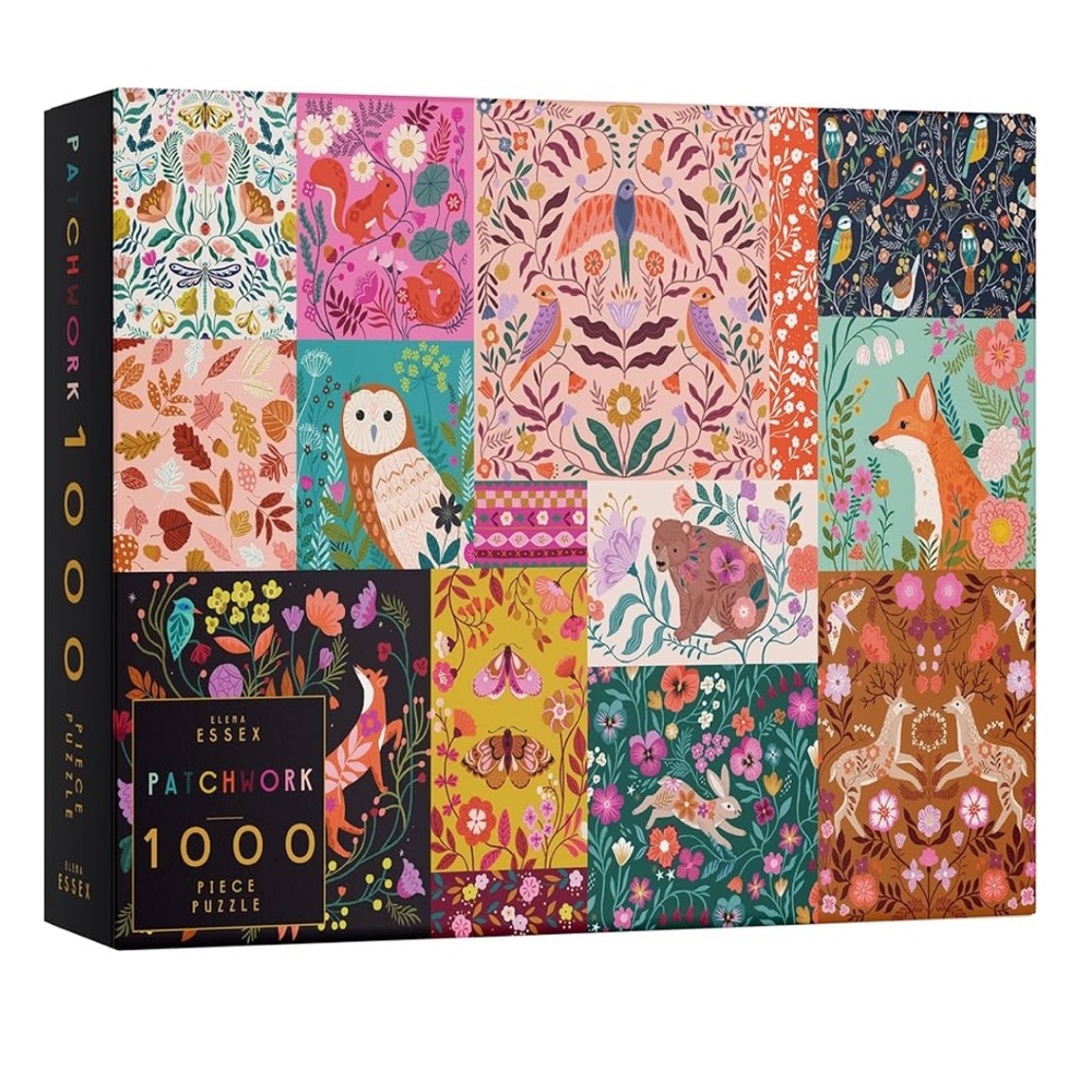 Elena Essex 1000 Piece Jigsaw Puzzles for Adults - Patchwork used